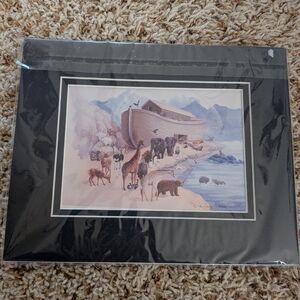 Noah's Ark Animal Art Print